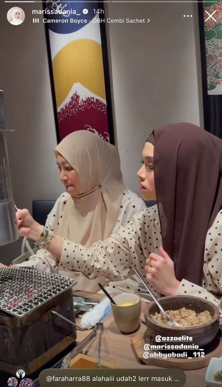 M makan | dilihat makan wagyu bersama abby abadi nafi gaduh dengan marissa dania | oh Media M Makan
