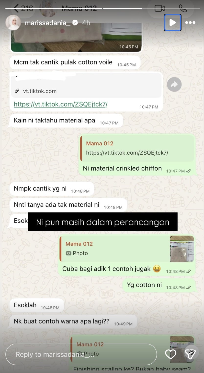 | marissa dania jawab isu buat live di akaun memey suhaiza tak support ibu kandung | oh Media marissa dania