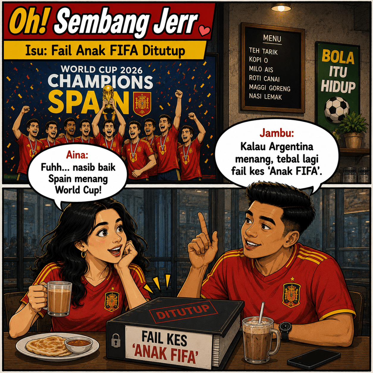 Oh! Sembang Jerr - Fail Anak FIFA Ditutup