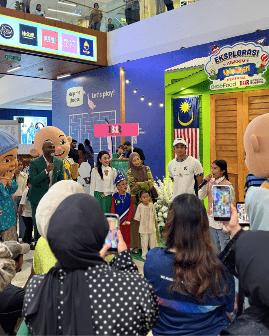| peminat upin ipin wajib datang Grab x baskin robbins anjur eksplorasi aiskrim pelbagai aktiviti hadiah menarik menanti merdeka ni | branded oh Media | oh Media