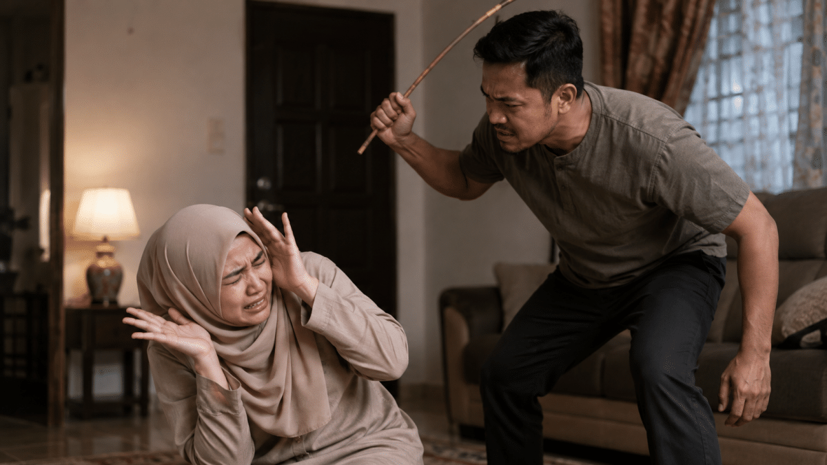 | ustazah simpan lebihan duit gaji dalam emas kena pukul suami | oh Tidak oh Media | oh Media