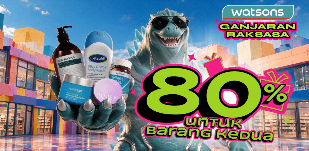 6 | bukan setakat shopping watsons tawar peluang menang rumah lbs ganjaran rm10 juta | branded oh Media | oh Media 6