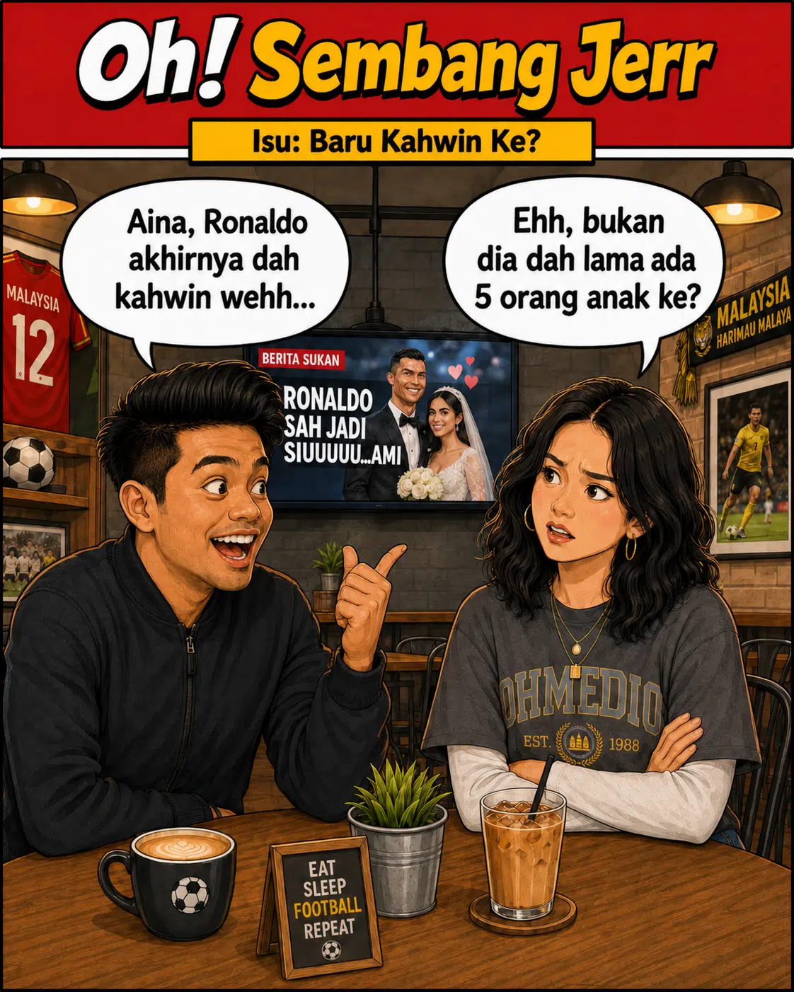 Oh! Sembang Jerr - Cristiano Ronaldo Sah Bergelar Suami