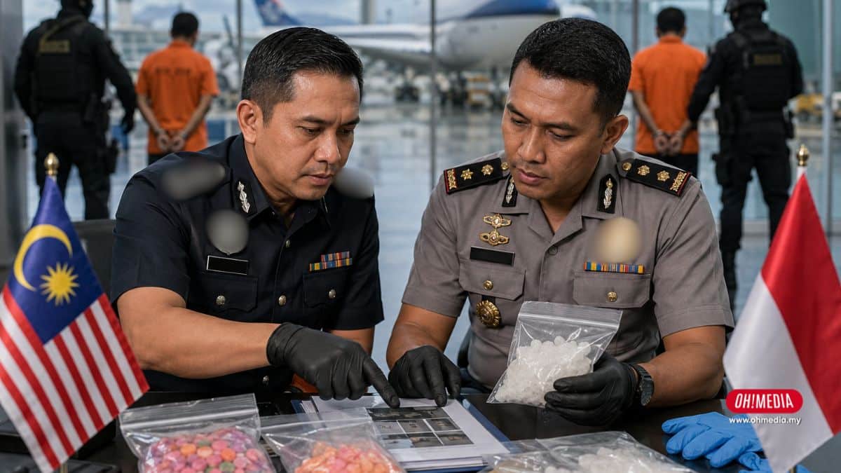 PDRM Dan Polis Indonesia Gabung Tenaga Siasat Kes Dadah | Oh! Tidak – Oh! Media PDRM Dan Polis Indonesia Gabung Tenaga Siasat Kes Dadah | Oh! Tidak – Oh! Media