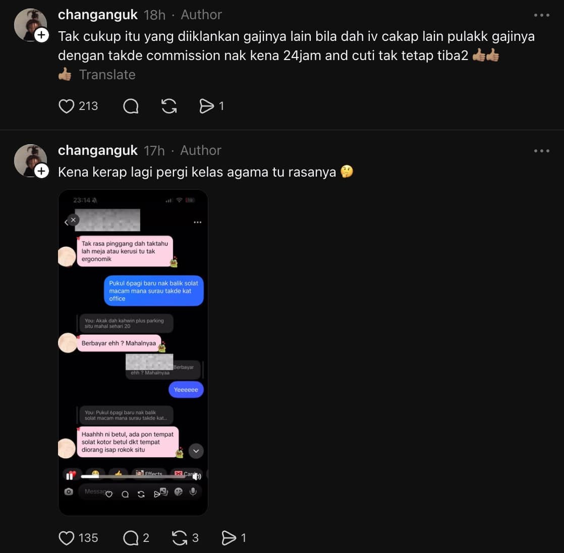 | saya hargai semua yang tegur parisa ardina mohon maaf bagi pihak sam lim dan nicholas | oh Media sam lim