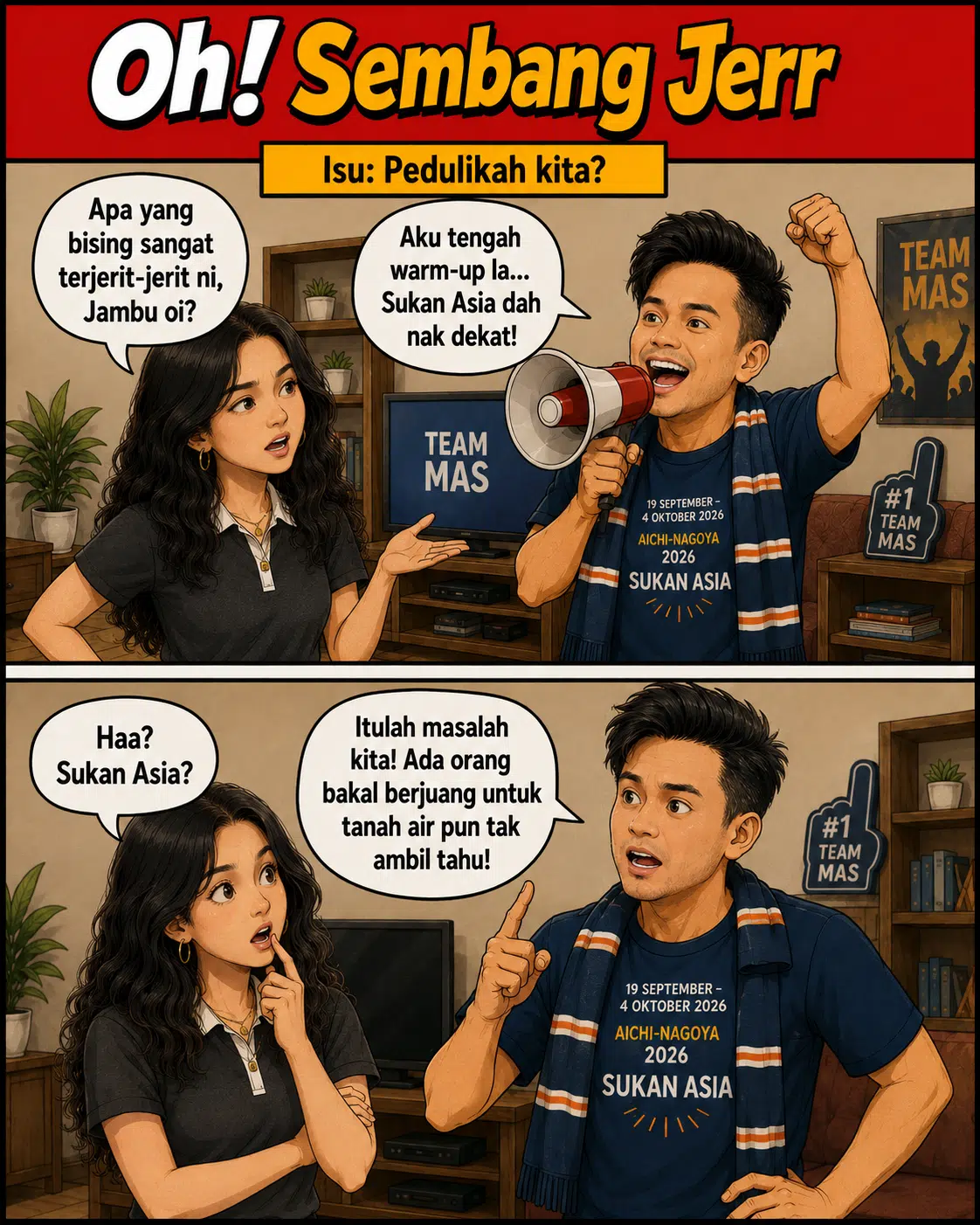 Oh! Sembang Jerr - Sukan Asia Aichi-Nagoya 2026