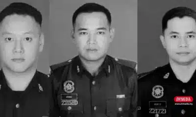 Ohmedia tiga anggota polis maut