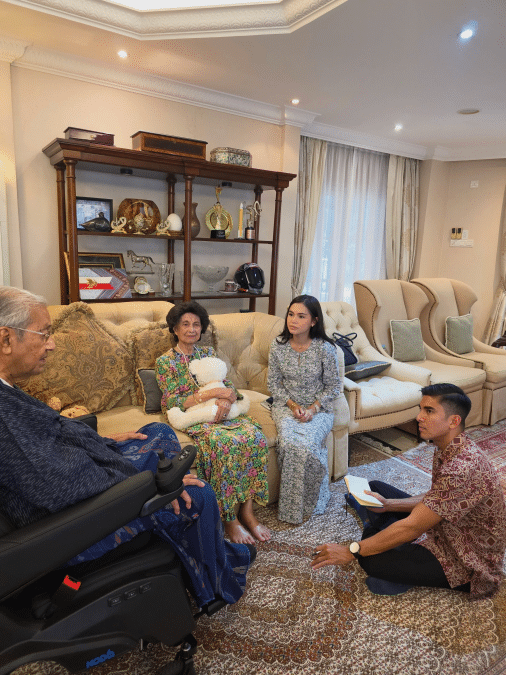 | syed saddiq sebak kenang pertemuan terakhir dengan tun dr siti hasmah | oh Negara oh Media | oh Media