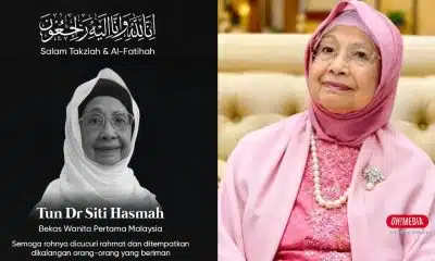 Ohmedia tun dr siti hasmah meninggal dunia