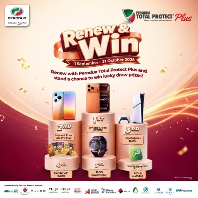 | renew insurans perodua mana tahu rezeki menang iphone 17 pro | oh Media | oh Media perodua insurance