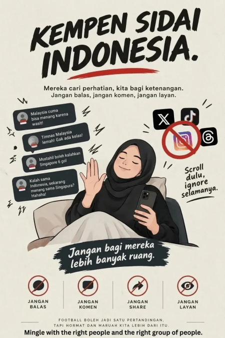 | kempen jangan layan komen buzzer indonesia | oh Media | oh Media indonesia