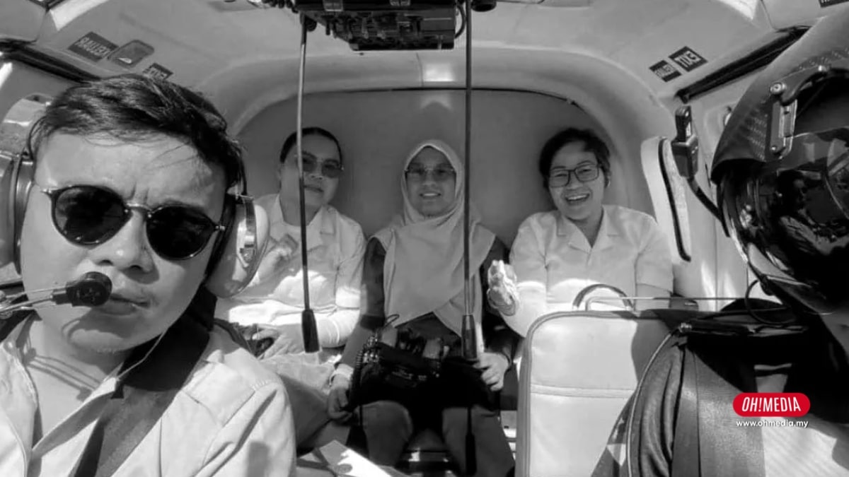Waris Nahas Flying Doctor Persoal Isu Kebajikan | Oh! Media Waris Nahas Flying Doctor Persoal Isu Kebajikan | Oh! Media