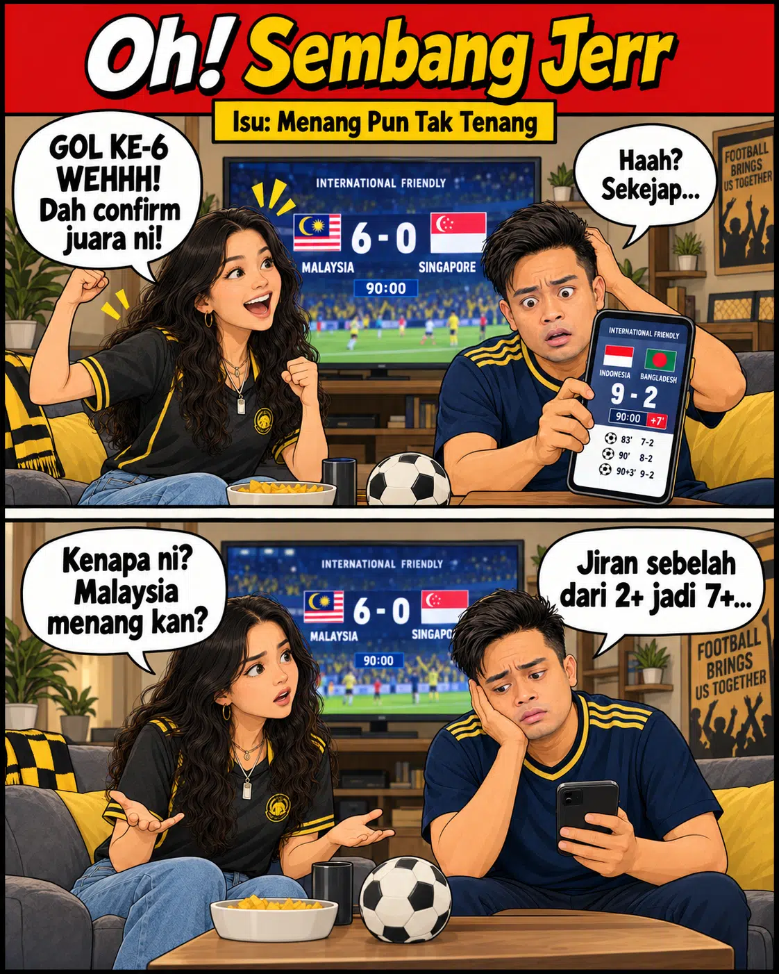 Oh! Sembang Jerr - Malaysia Indonesia FIFA ASEAN Cup